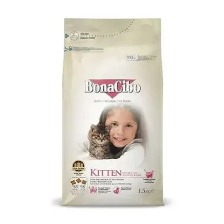 Bonacibo Kitten Chicken with Anchovy & Rice 1.5 Kg Bag