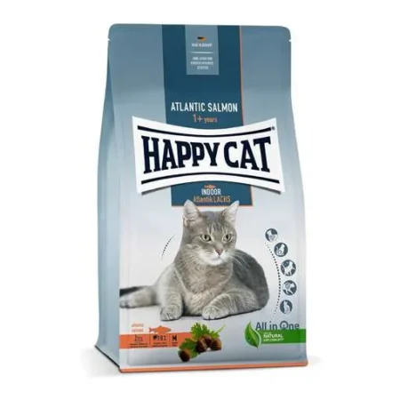 Happy Cat Adult Indoor Adult Atlantic Salmon 1.3 Kg Bag
